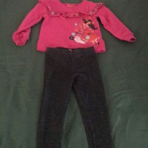 A very nice little girl pants and blouse